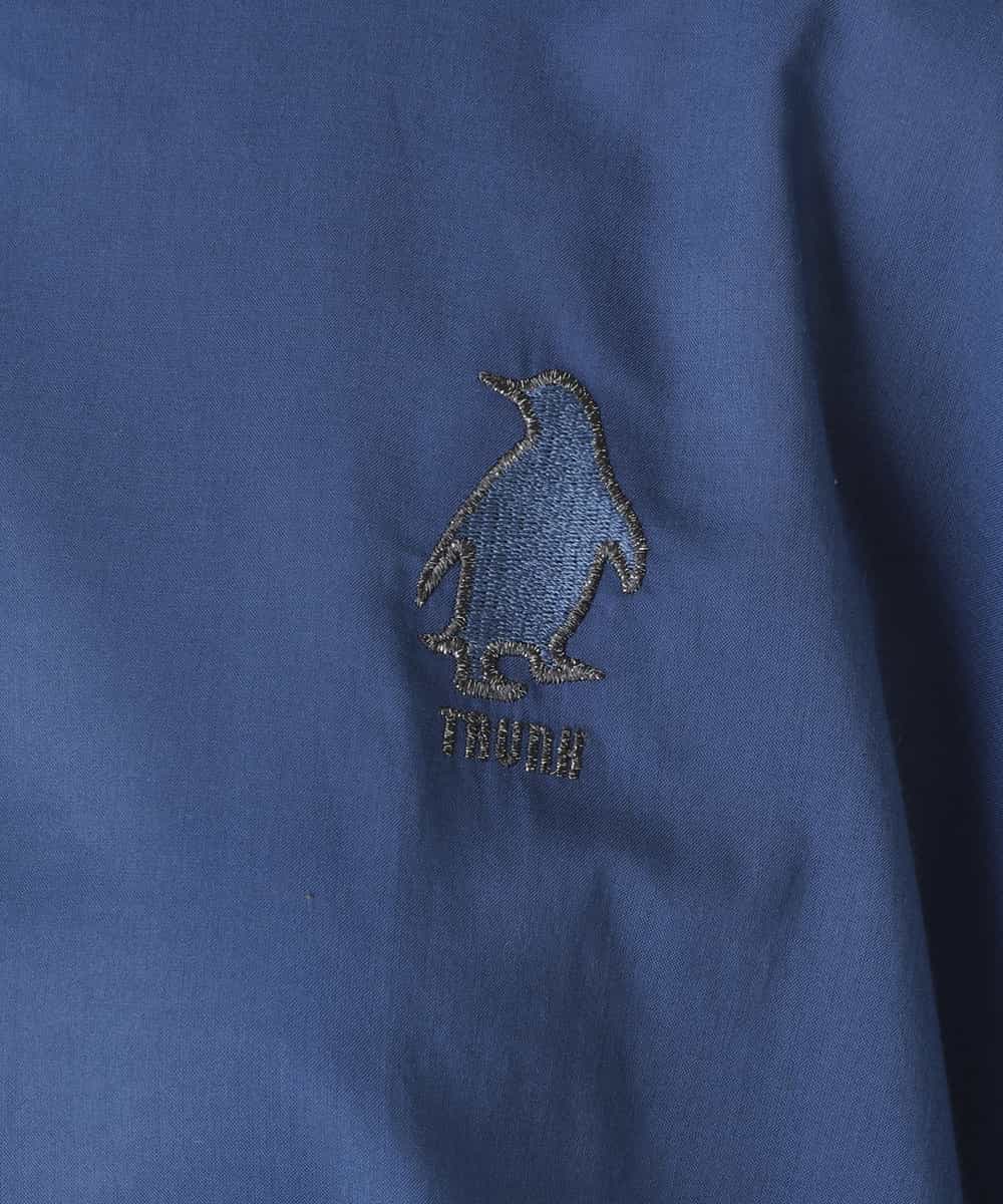 RSKIE08290 TRUNK HIROKO KOSHINO(ヒロココシノ) ペンギン刺繍カットソー/日本製/洗える ブルー