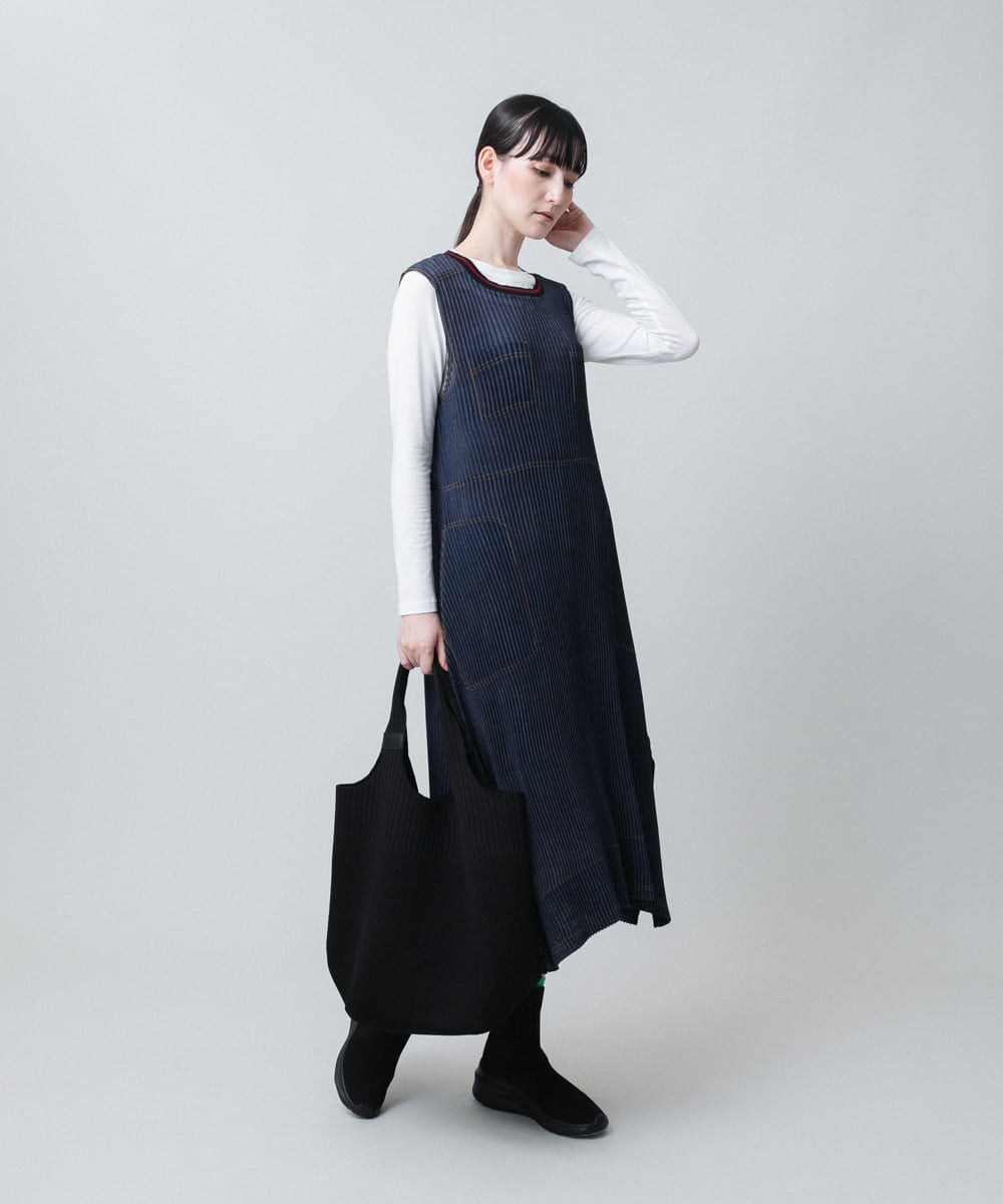 RSKJB04270 TRUNK HIROKO KOSHINO(ヒロココシノ) ベア天竺ロングスリーブTシャツ /日本製/洗える ホワイト