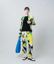 RSKJB04270 TRUNK HIROKO KOSHINO(ヒロココシノ) ベア天竺ロングスリーブTシャツ /日本製/洗える ホワイト