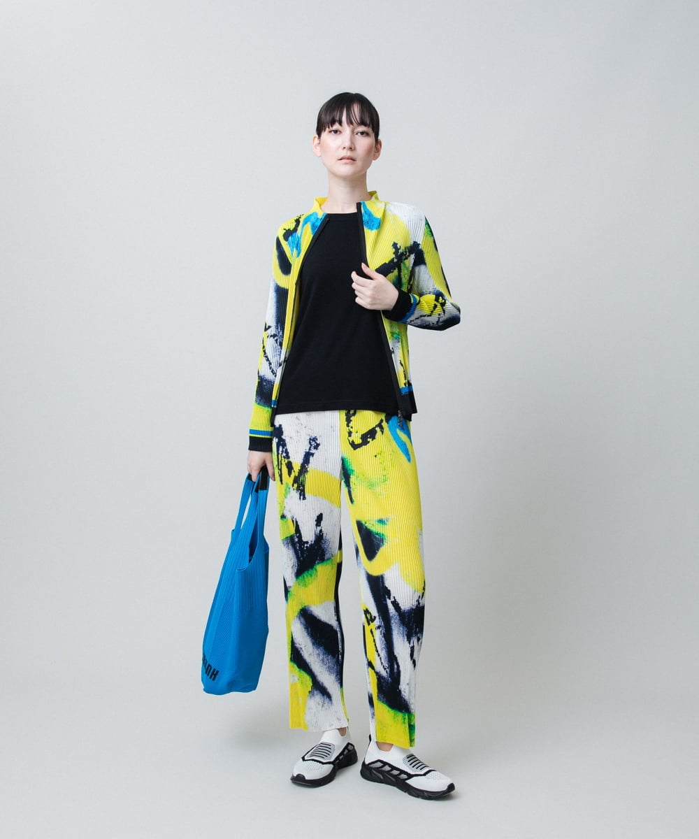RSKJB04270 TRUNK HIROKO KOSHINO(ヒロココシノ) ベア天竺ロングスリーブTシャツ /日本製/洗える ホワイト