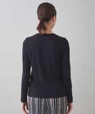 RSKJB04270 TRUNK HIROKO KOSHINO(ヒロココシノ) ベア天竺ロングスリーブTシャツ /日本製/洗える ホワイト