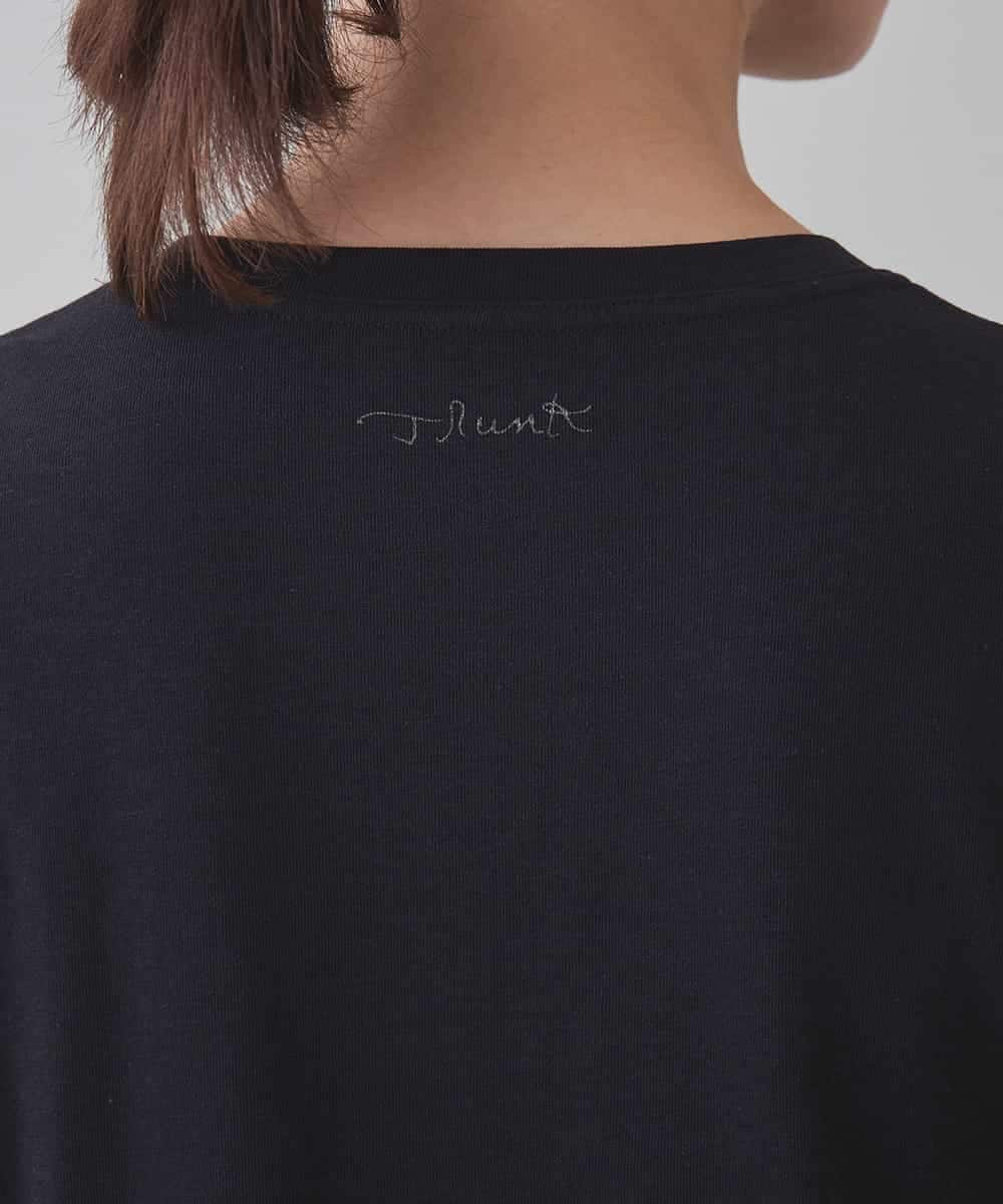 RSKJB04270 TRUNK HIROKO KOSHINO(ヒロココシノ) ベア天竺ロングスリーブTシャツ /日本製/洗える ホワイト