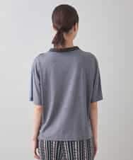 RSKJB08390 TRUNK HIROKO KOSHINO(ヒロココシノ) オリジナルプリントTシャツ /日本製/洗える グレー