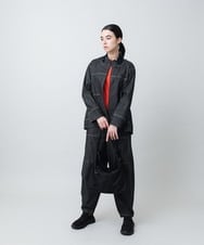 RSLAD13390 TRUNK HIROKO KOSHINO(ヒロココシノ) コクーンシルエットデニムパンツ/洗える ブラック