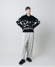 RSLAE10390 TRUNK HIROKO KOSHINO(ヒロココシノ) コーデュロイサルエルパンツ /洗える ベージュ