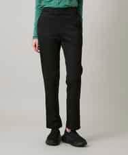 RSLAE14360 TRUNK HIROKO KOSHINO(ヒロココシノ) スエードライクシルエットパンツ/洗える ブラック