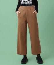 RSLAG19360 TRUNK HIROKO KOSHINO(ヒロココシノ) ダンボールニットスウェットパンツ/洗える ベージュ