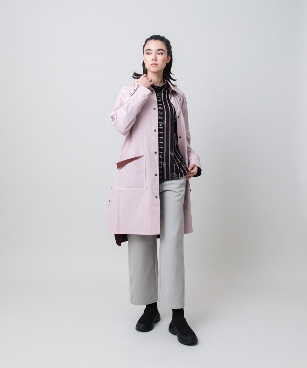 RSLAG19360 TRUNK HIROKO KOSHINO(ヒロココシノ) ダンボールニットスウェットパンツ/洗える ベージュ
