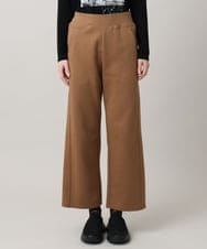RSLAG19360 TRUNK HIROKO KOSHINO(ヒロココシノ) ダンボールニットスウェットパンツ/洗える ベージュ