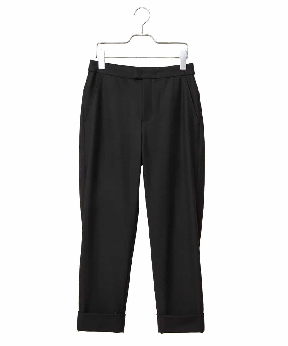【洗える】2WAYストレッチクロップドパンツ