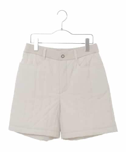 RSLAX74330 TRUNK HIROKO KOSHINO 【洗える】中綿入りデザインショートパンツ