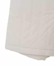 RSLAX74330 TRUNK HIROKO KOSHINO(ヒロココシノ) 【洗える】中綿入りデザインショートパンツ オフホワイト