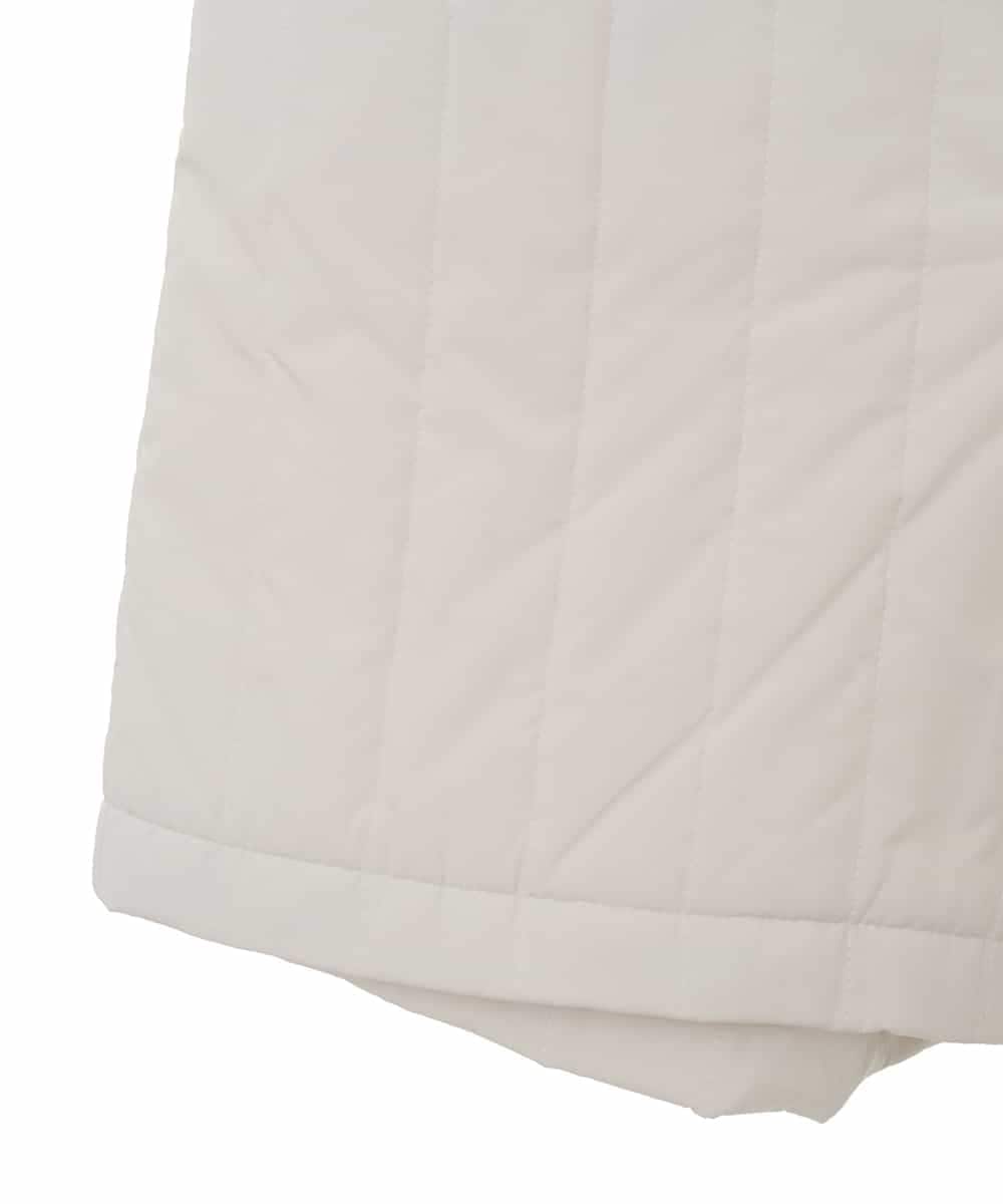 RSLAX74330 TRUNK HIROKO KOSHINO(ヒロココシノ) 【洗える】中綿入りデザインショートパンツ オフホワイト