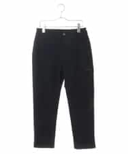 RSLAX79340 TRUNK HIROKO KOSHINO(ヒロココシノ) 【洗濯機で洗える】ハイテンションスリムカーゴパンツ ネイビー