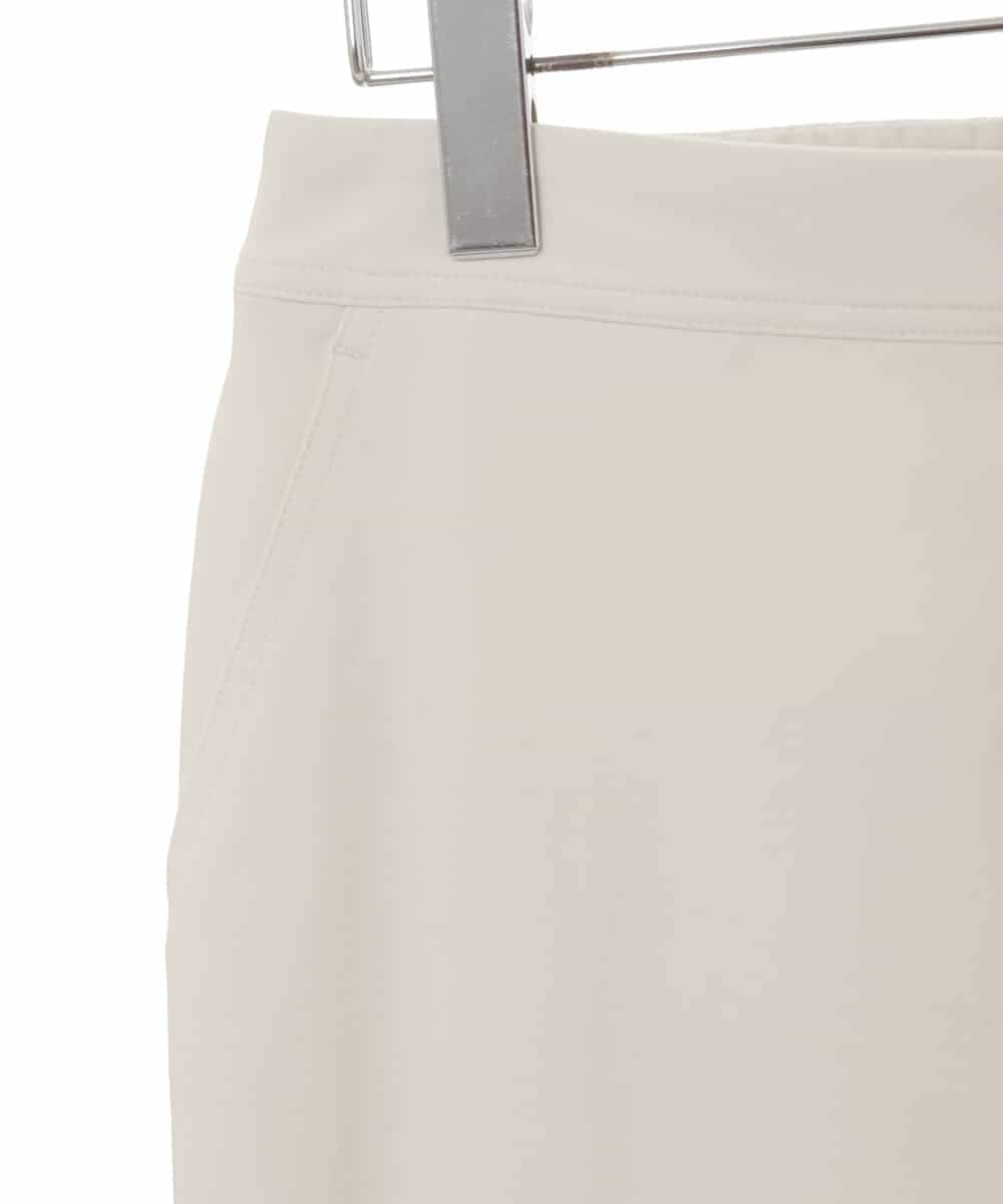 RSLAX79340 TRUNK HIROKO KOSHINO(ヒロココシノ) 【洗濯機で洗える】ハイテンションスリムカーゴパンツ アイボリー