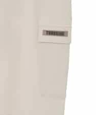 RSLAX79340 TRUNK HIROKO KOSHINO(ヒロココシノ) 【洗濯機で洗える】ハイテンションスリムカーゴパンツ アイボリー