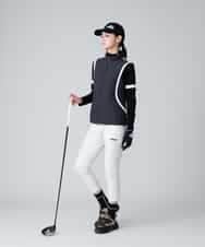 RSLAX79340 TRUNK HIROKO KOSHINO(ヒロココシノ) 【洗濯機で洗える】ハイテンションスリムカーゴパンツ アイボリー