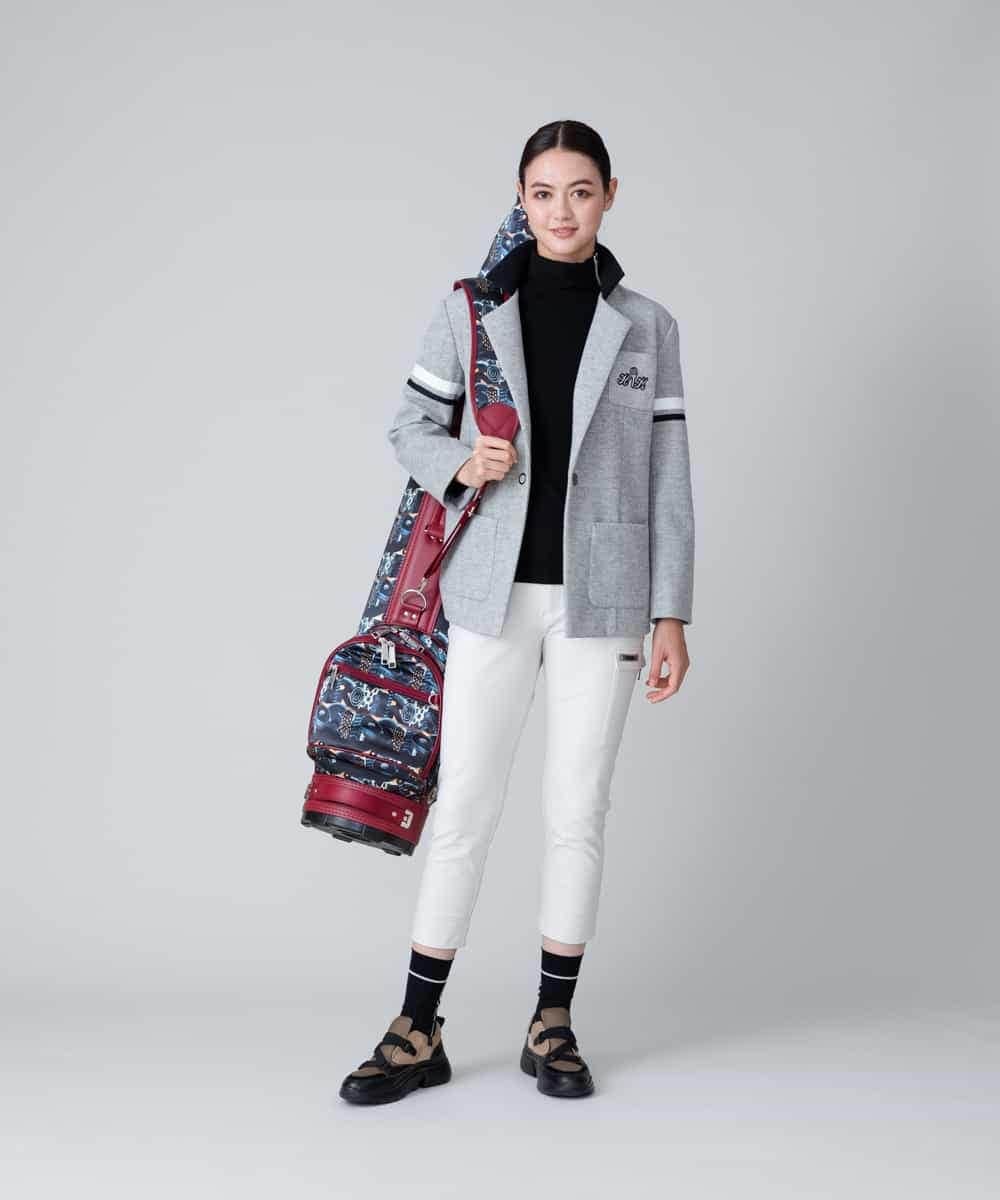 RSLAX79340 TRUNK HIROKO KOSHINO(ヒロココシノ) 【洗濯機で洗える】ハイテンションスリムカーゴパンツ アイボリー