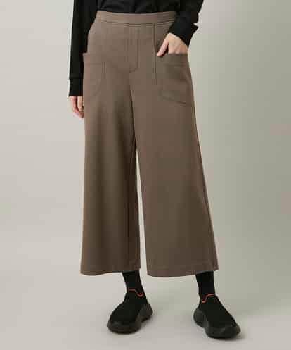 RSLCD14360 TRUNK HIROKO KOSHINO ポンチイージーワイドパンツ/洗える