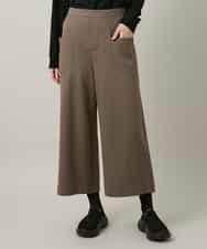 RSLCD14360 TRUNK HIROKO KOSHINO(ヒロココシノ) ポンチイージーワイドパンツ/洗える ベージュ