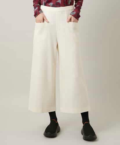 RSLCD14360 TRUNK HIROKO KOSHINO ポンチイージーワイドパンツ/洗える