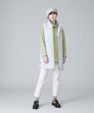 RSLCV11340 TRUNK HIROKO KOSHINO(ヒロココシノ) 【洗える】裏起毛フィットハイテンションパンツ アイボリー