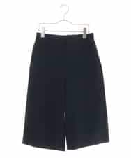 RSLEJ09330 TRUNK HIROKO KOSHINO(ヒロココシノ) 【洗える】２WAYストレッチキュロットパンツ ネイビー