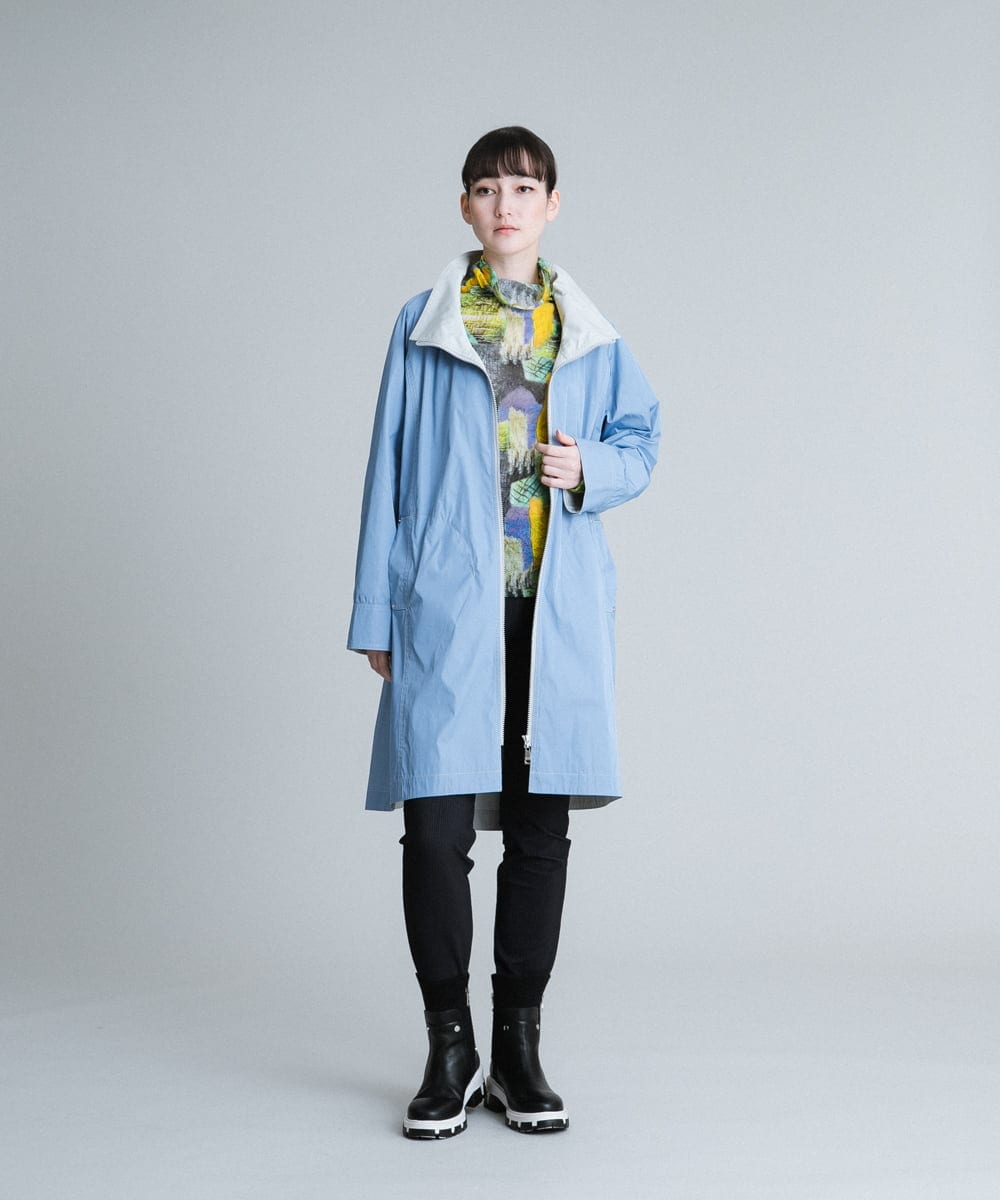 RSLES24320 TRUNK HIROKO KOSHINO(ヒロココシノ) 【洗濯機で洗える/日本製】３Dストライプストレッチレギンスパンツ ベージュ