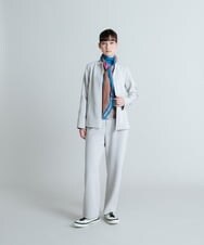 RSLES33360 TRUNK HIROKO KOSHINO(ヒロココシノ) 【洗濯機で洗える】ハニカムダンボールジョイントパンツ ライトグレー