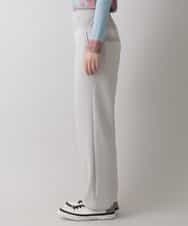 RSLES33360 TRUNK HIROKO KOSHINO(ヒロココシノ) 【洗濯機で洗える】ハニカムダンボールジョイントパンツ ライトグレー