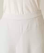 RSLFD19340 TRUNK HIROKO KOSHINO(ヒロココシノ) ストレッチデザインパンツ/洗える ライトグレー