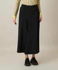 RSLFD19340 TRUNK HIROKO KOSHINO(ヒロココシノ) ストレッチデザインパンツ/洗える ブラック