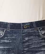 RSLFD21360 TRUNK HIROKO KOSHINO(ヒロココシノ) ストレッチデニムパンツ/日本製/洗える ブルー