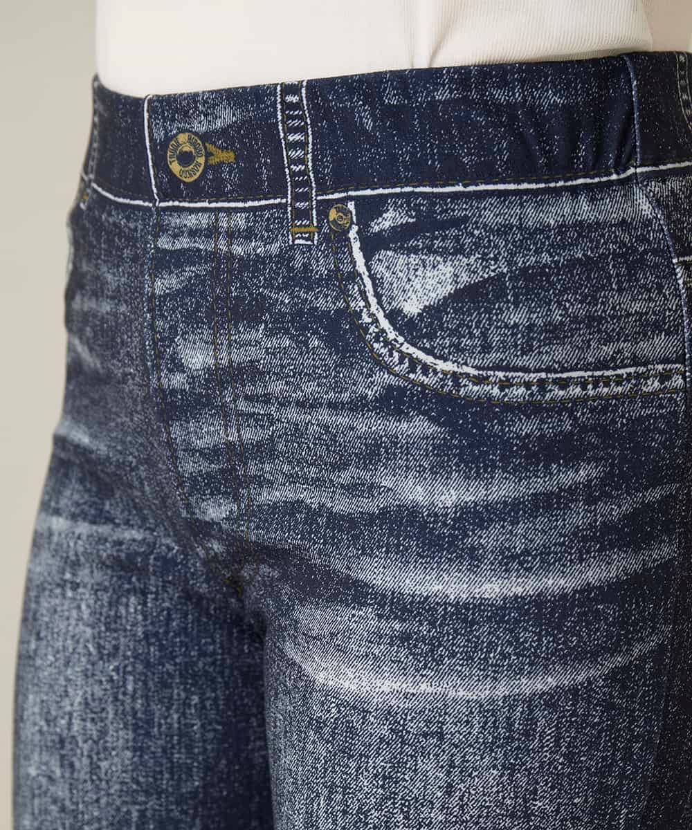 RSLFD21360 TRUNK HIROKO KOSHINO(ヒロココシノ) ストレッチデニムパンツ/日本製/洗える ブルー