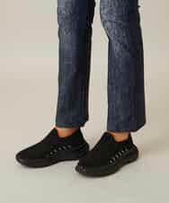 RSLFD21360 TRUNK HIROKO KOSHINO(ヒロココシノ) ストレッチデニムパンツ/日本製/洗える ブルー