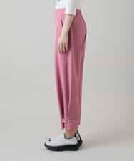 RSLGD08340 TRUNK HIROKO KOSHINO(ヒロココシノ) キューダスアンクルパンツ/洗える ピンク