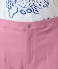 RSLGD08340 TRUNK HIROKO KOSHINO(ヒロココシノ) キューダスアンクルパンツ/洗える ピンク