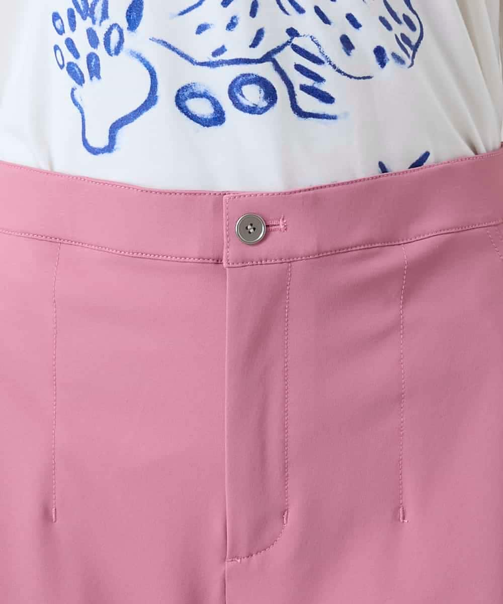 RSLGD08340 TRUNK HIROKO KOSHINO(ヒロココシノ) キューダスアンクルパンツ/洗える ピンク