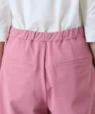 RSLGD08340 TRUNK HIROKO KOSHINO(ヒロココシノ) キューダスアンクルパンツ/洗える ピンク