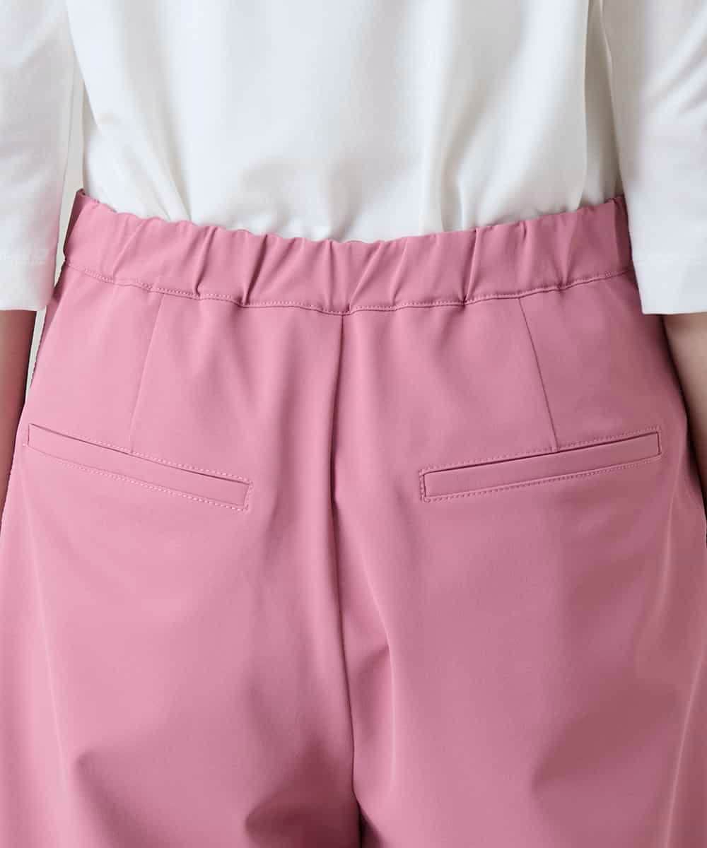 RSLGD08340 TRUNK HIROKO KOSHINO(ヒロココシノ) キューダスアンクルパンツ/洗える ピンク