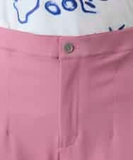 RSLGD08340 TRUNK HIROKO KOSHINO(ヒロココシノ) キューダスアンクルパンツ/洗える ピンク