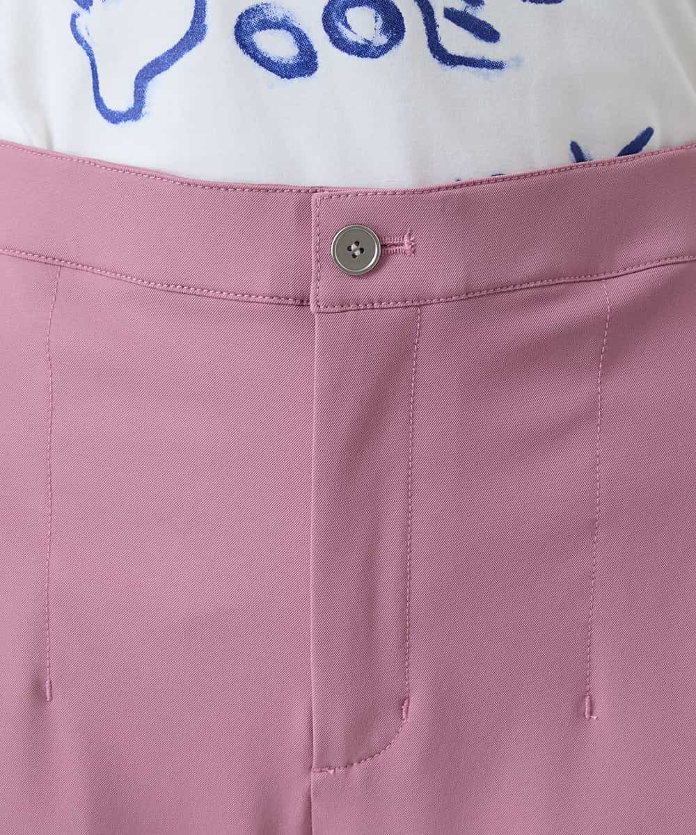 RSLGD08340 TRUNK HIROKO KOSHINO(ヒロココシノ) キューダスアンクルパンツ/洗える ピンク