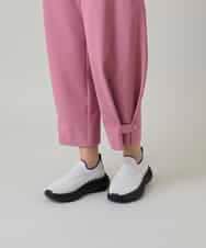 RSLGD08340 TRUNK HIROKO KOSHINO(ヒロココシノ) キューダスアンクルパンツ/洗える ピンク