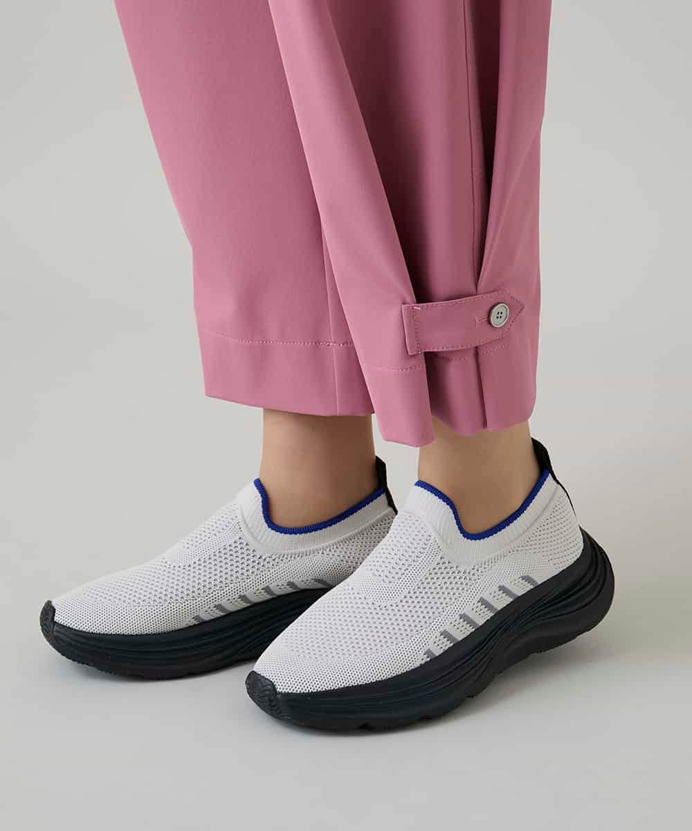 RSLGD08340 TRUNK HIROKO KOSHINO(ヒロココシノ) キューダスアンクルパンツ/洗える ピンク