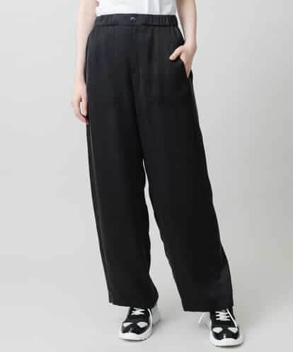 RSLGD11390 TRUNK HIROKO KOSHINO 【先行予約】サテンワイドパンツ