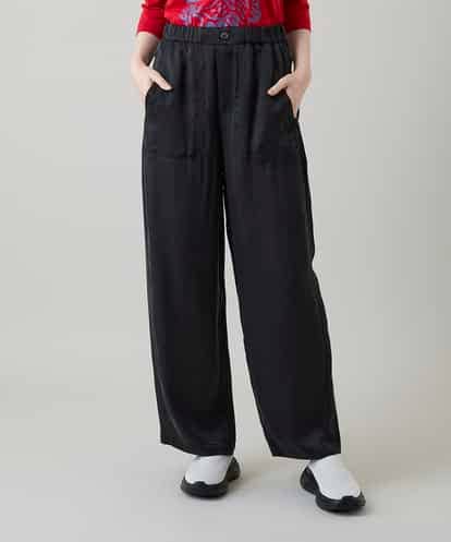 RSLGD11390 TRUNK HIROKO KOSHINO サテンワイドパンツ