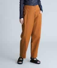 RSLHQ08340 TRUNK HIROKO KOSHINO(ヒロココシノ) 【洗濯機で洗える】コットンキュプラストレッチパンツ キャメル