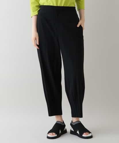 RSLHT13360 TRUNK HIROKO KOSHINO 【洗濯機で洗える】プリーツヘムボリュームシルエットパンツ