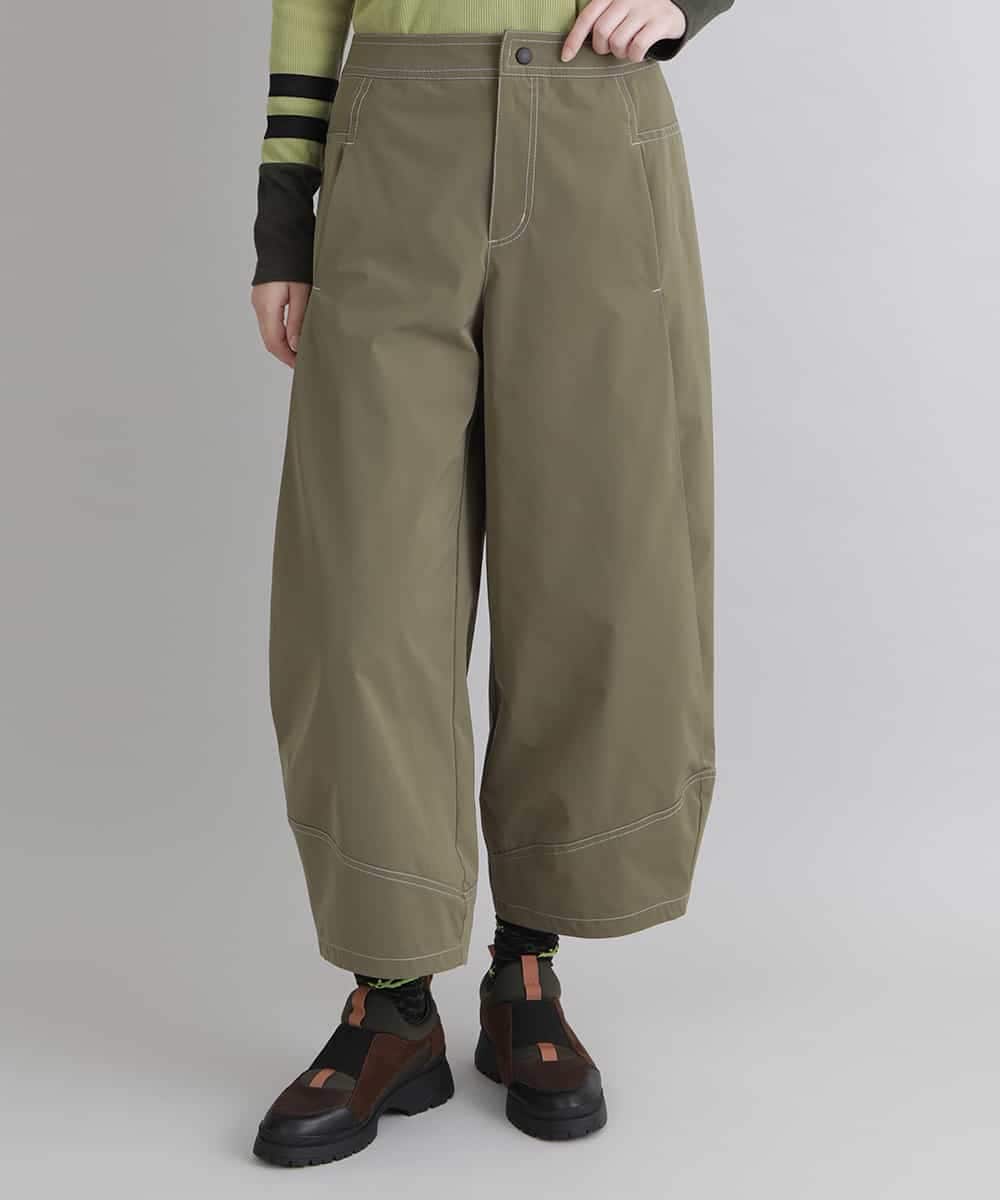 洗濯機で洗える コットンタフタカーゴパンツ フルレングスパンツ Trunk Hiroko Koshino ヒロココシノ イトキンオンラインストア