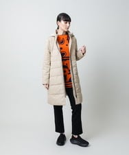 RSPAE12430 TRUNK HIROKO KOSHINO(ヒロココシノ) 幾何ペイズリーボックスシルエットチュニック/日本製/洗える ブルー